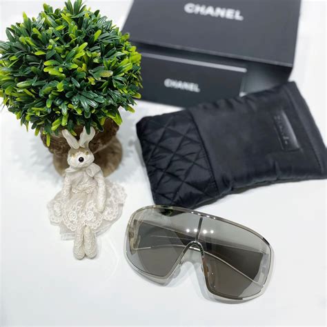 chanel shield runway sunglasses price|CHANEL Sunglasses: Shield Sunglasse.